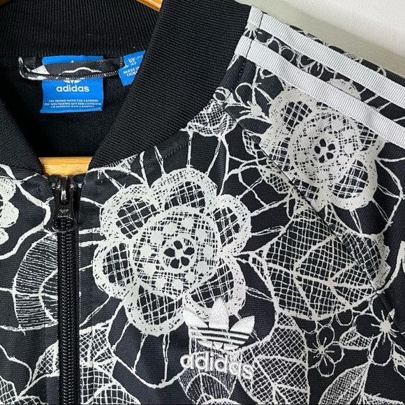 Adidas x Farm Rio Florido Bomber Jacket Limited Edition Size Small - Picture 11 of 14